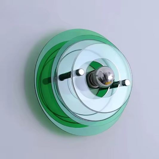 Antieke Bauhaus Wandlamp met Kleurrijke Accenten voor Sfeervolle Verlichting – Muurlamp voor Binnengebruik, Perfect voor Elke Kamer 0