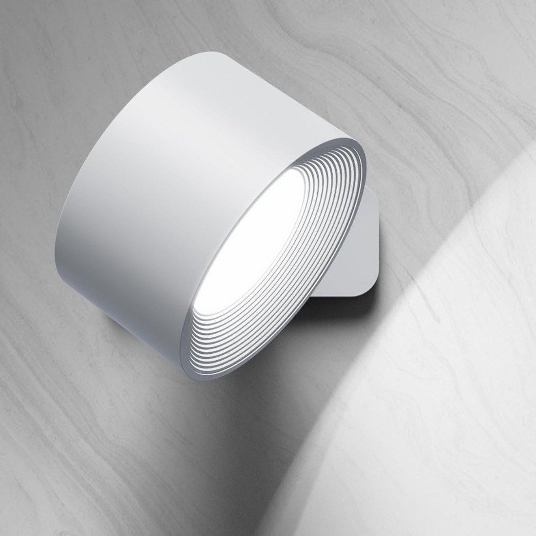 Draadloze Oplaadbare LED Muurlamp voor Binnen en Buiten met 360° Verlichting – Waterdicht en Schokbestendig 4