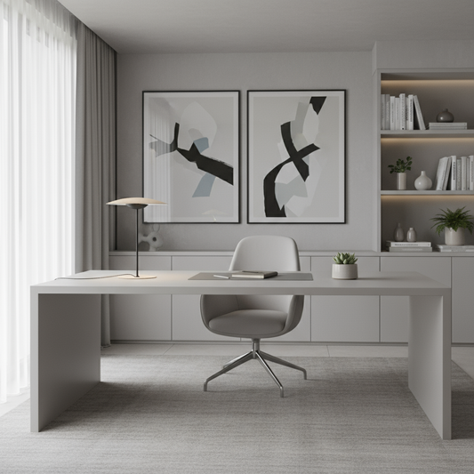 Elegante Zwarte Tafellamp met Geïntegreerde LED en Aanpasbare Verlichting – Luxe Metaalontwerp 1