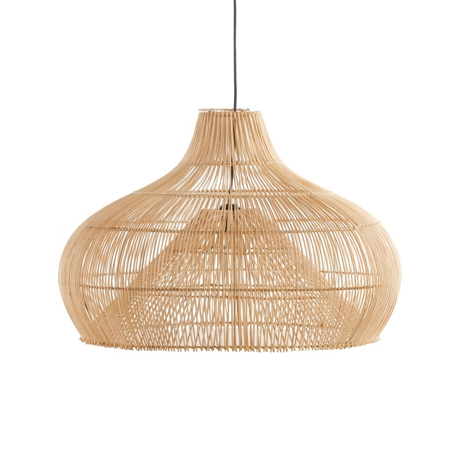 Handgeweven Rotan Hanglamp voor Eettafel en Woonkamer – Tijdloos Design en Verstelbare Hanglengte 7