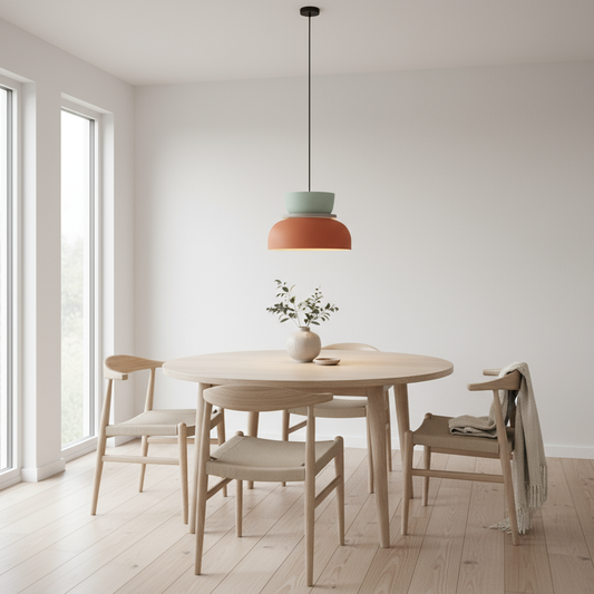 Hanglamp Nordic Macaron met Energiezuinige LED en Eenvoudige Touwophanging 1