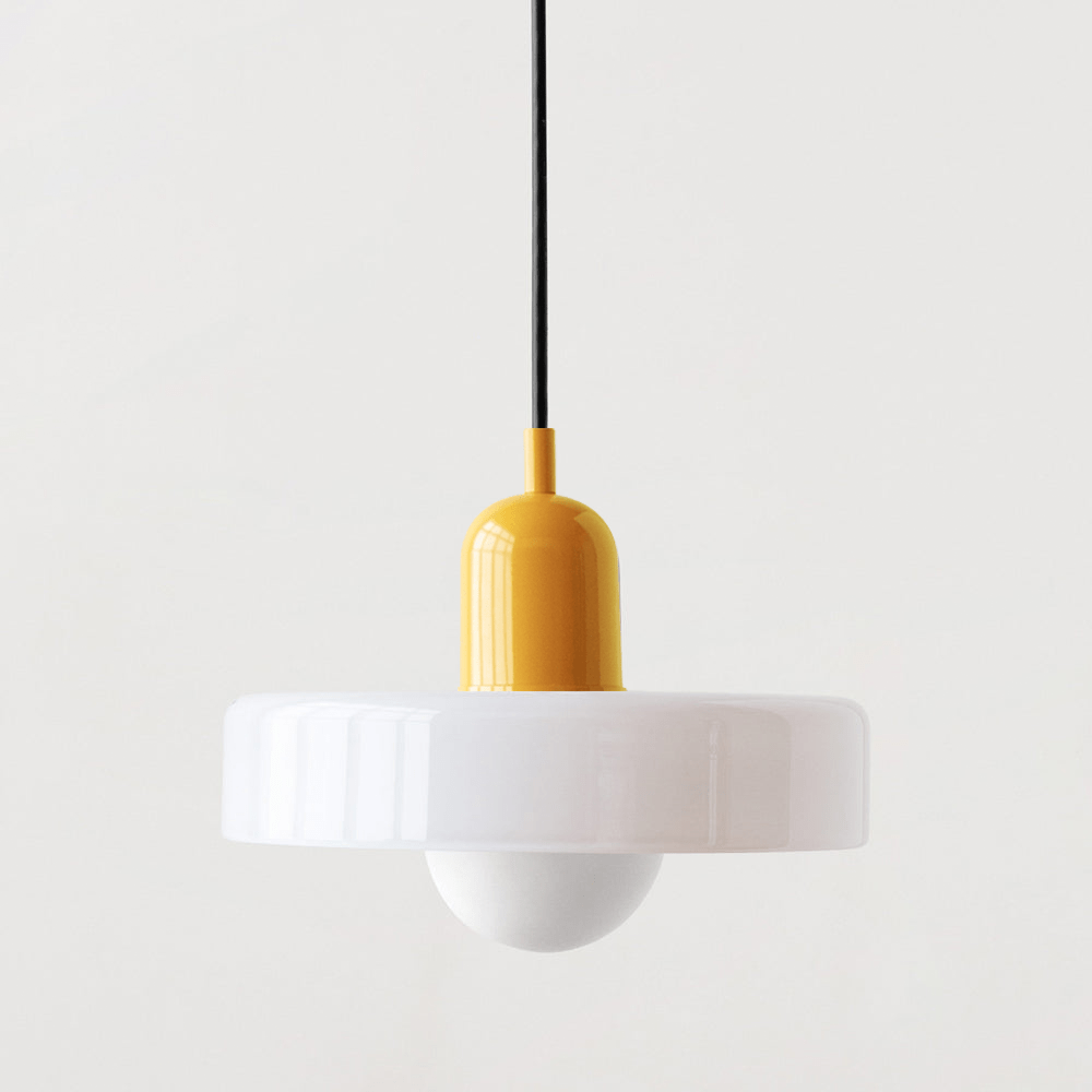 Hanglamp van Gekleurd Glas voor Woonkamer en Eetkamer – Modern Design met Verstelbare Ophanglengte 29