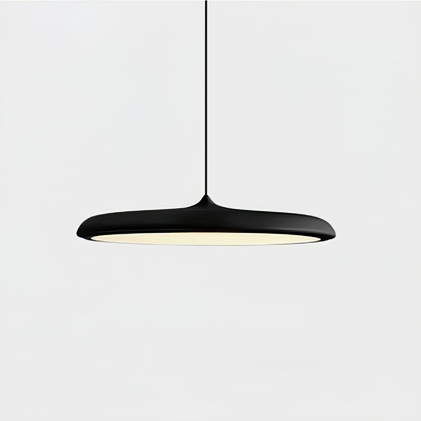 Minimalistische Hanglamp Zwart voor Eettafel – Duurzaam Metaal en Acrylaat met Inclusief Lampen 12