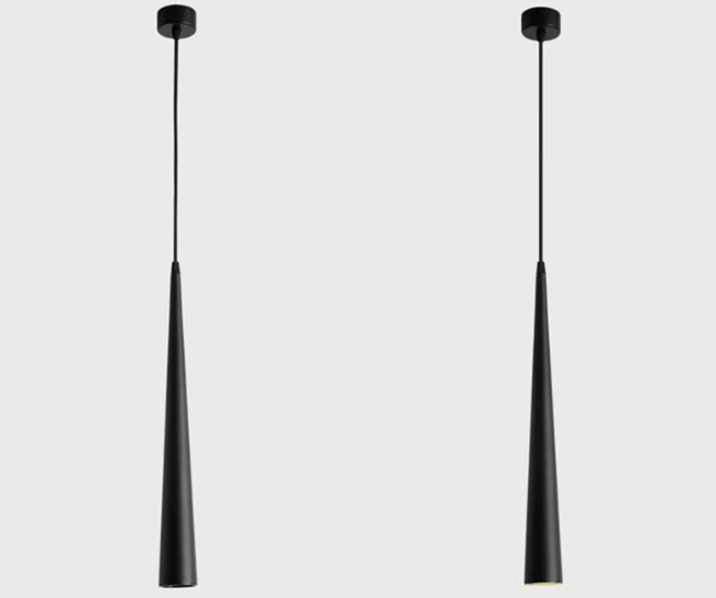 Moderne Dimbare LED-pendellamp van Aluminium – Kegelvormig Ontwerp voor Stijlvolle Verlichting 5