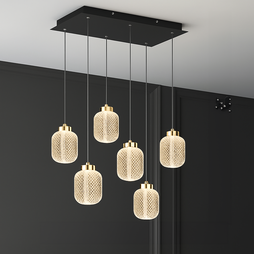 Moderne Zwarte Hanglamp Eettafel – Strak Design voor Gerichte Verlichting in Eetkamer of Keuken 4