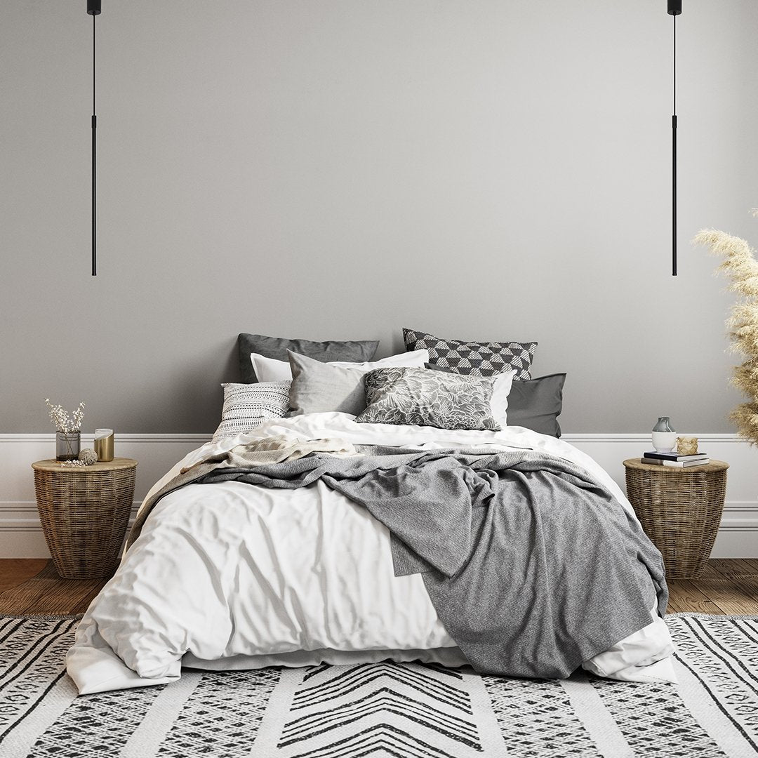 Moderne Zwarte LED Hanglamp voor Eettafel – Minimalistisch Ontwerp, Energiezuinig en Duurzaam Aluminium Frame 4