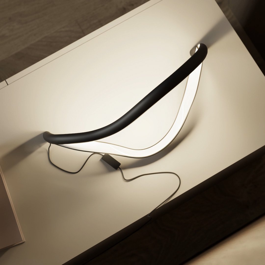 Minimalistische Tafellamp met Warme LED – 2700K