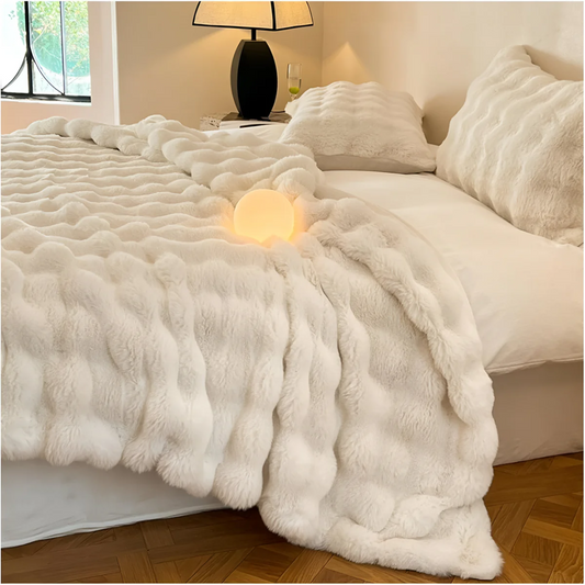 Ultrasofte Fleece Deken – Fluffy en Warm, Ideaal voor Thuis en Onderweg, Lichtgewicht en Machinewasbaar 1