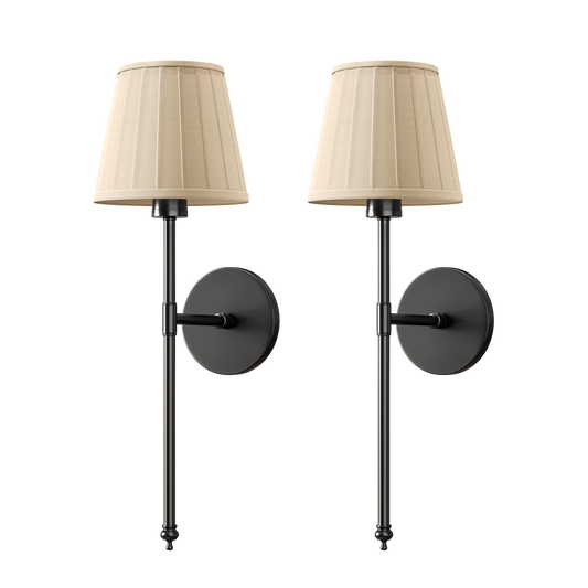 Wanddecoratie Set van 2 Draadloze Geplooide Wandwanden voor Muurdecoratie Woonkamer en Privacy - Moderne Polyester Stoffen 8