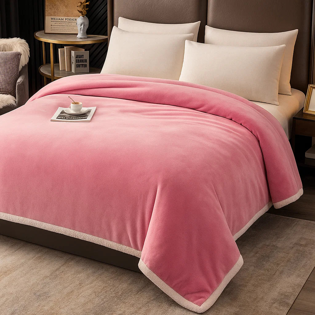 Dikke Kasjmier Plaid | Zachte en Warme Deken | Luxe Comfort voor Binnen en Buiten