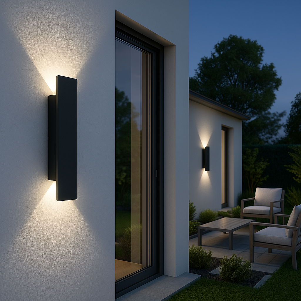 LED Wandlamp voor Buiten | IP65 Weerbestendig | Modern Design in Meerdere Formaten