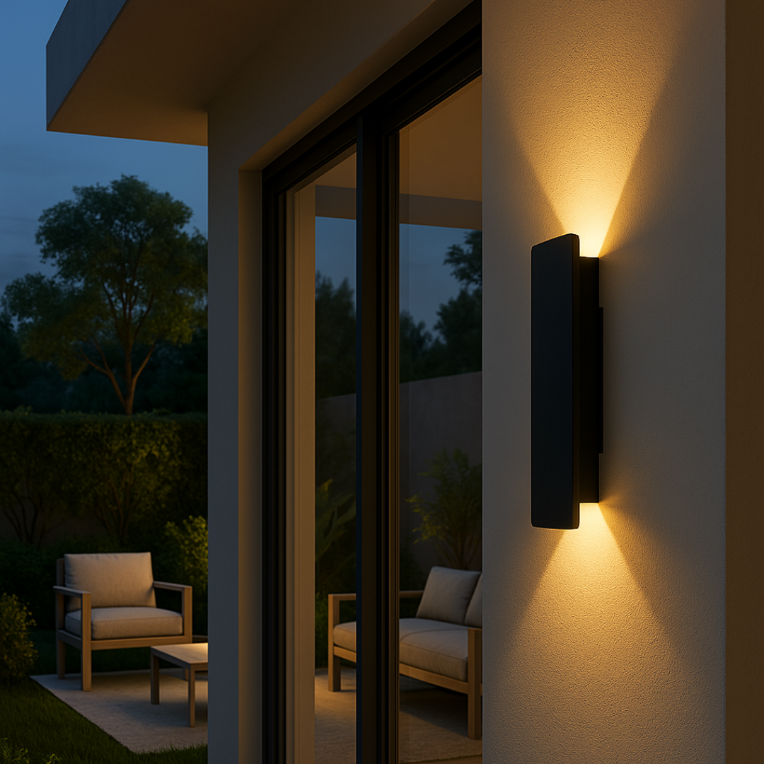 LED Wandlamp voor Buiten | IP65 Weerbestendig | Modern Design in Meerdere Formaten