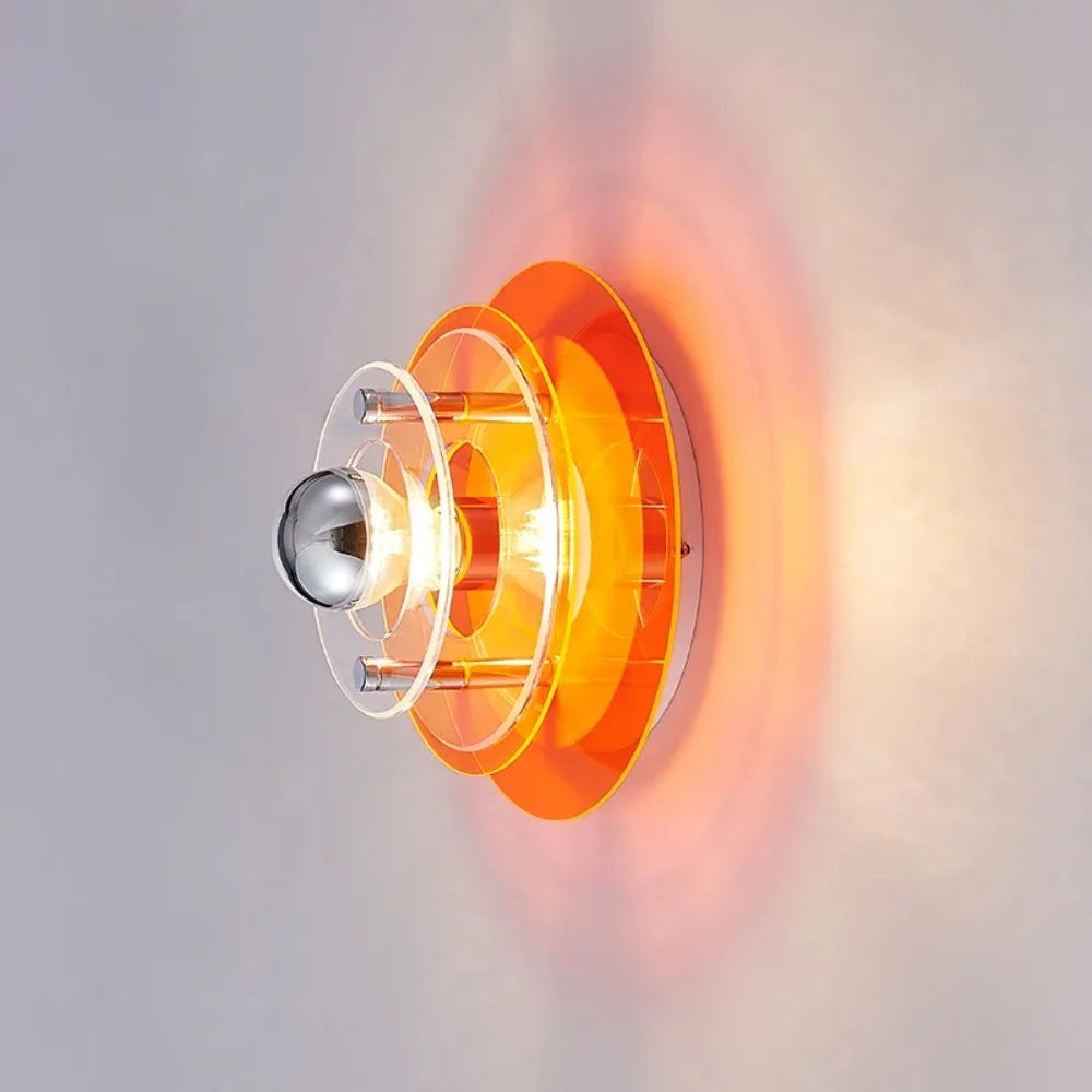 Antieke Bauhaus Wandlamp met Kleurrijke Accenten voor Sfeervolle Verlichting – Muurlamp voor Binnengebruik, Perfect voor Elke Kamer 1