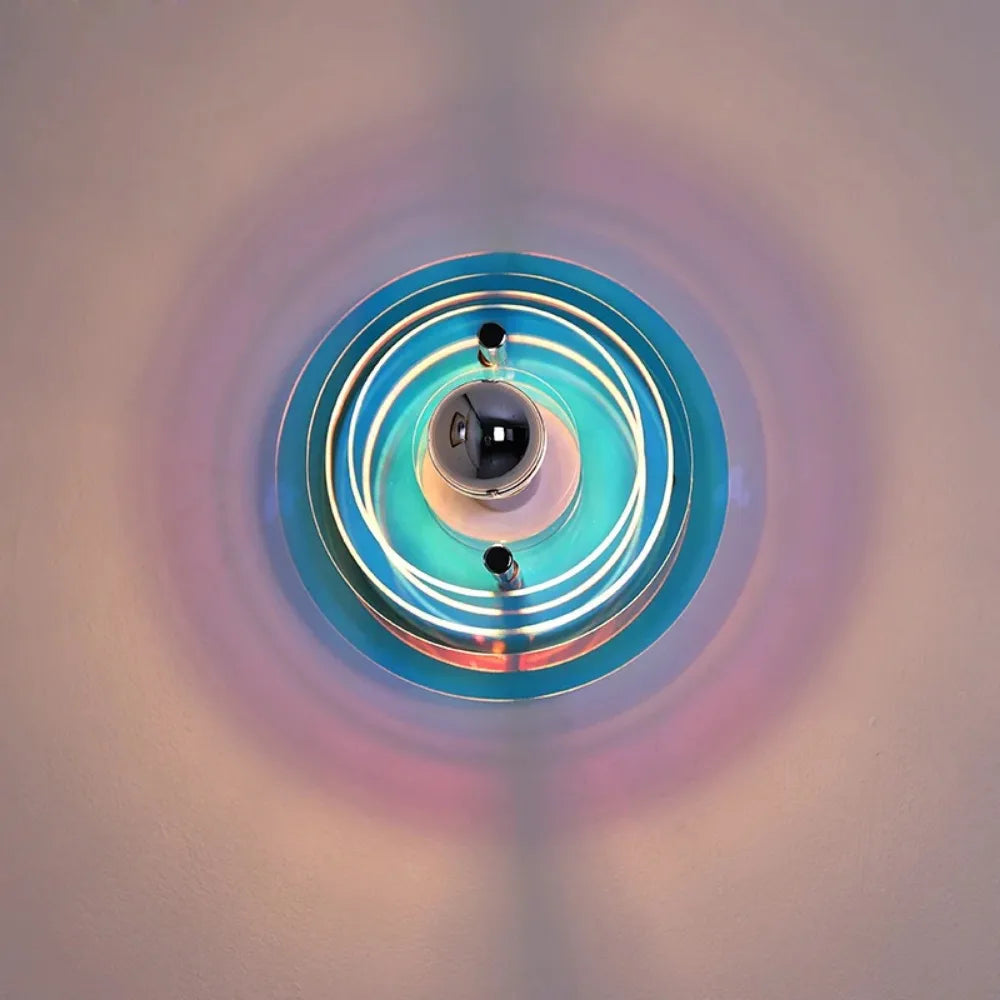 Antieke Bauhaus Wandlamp met Kleurrijke Accenten voor Sfeervolle Verlichting – Muurlamp voor Binnengebruik, Perfect voor Elke Kamer 4