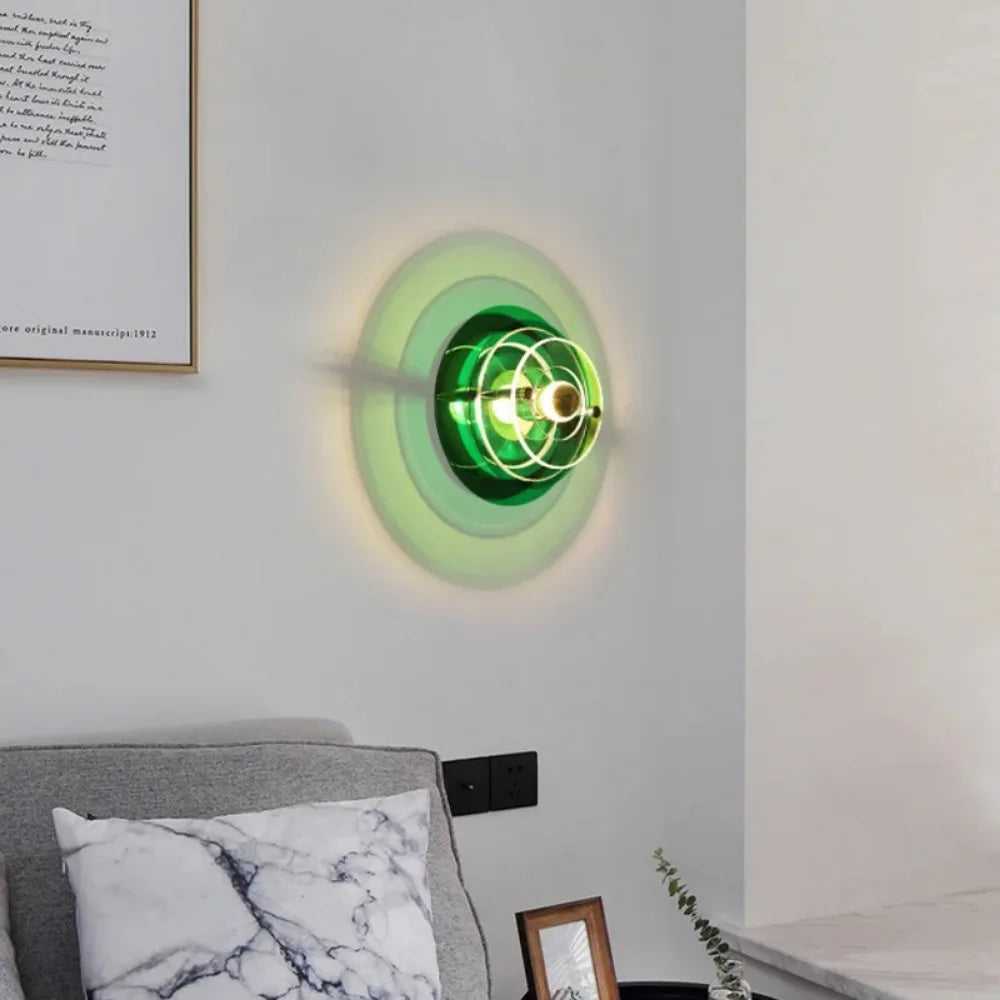 Antieke Bauhaus Wandlamp met Kleurrijke Accenten voor Sfeervolle Verlichting – Muurlamp voor Binnengebruik, Perfect voor Elke Kamer 5