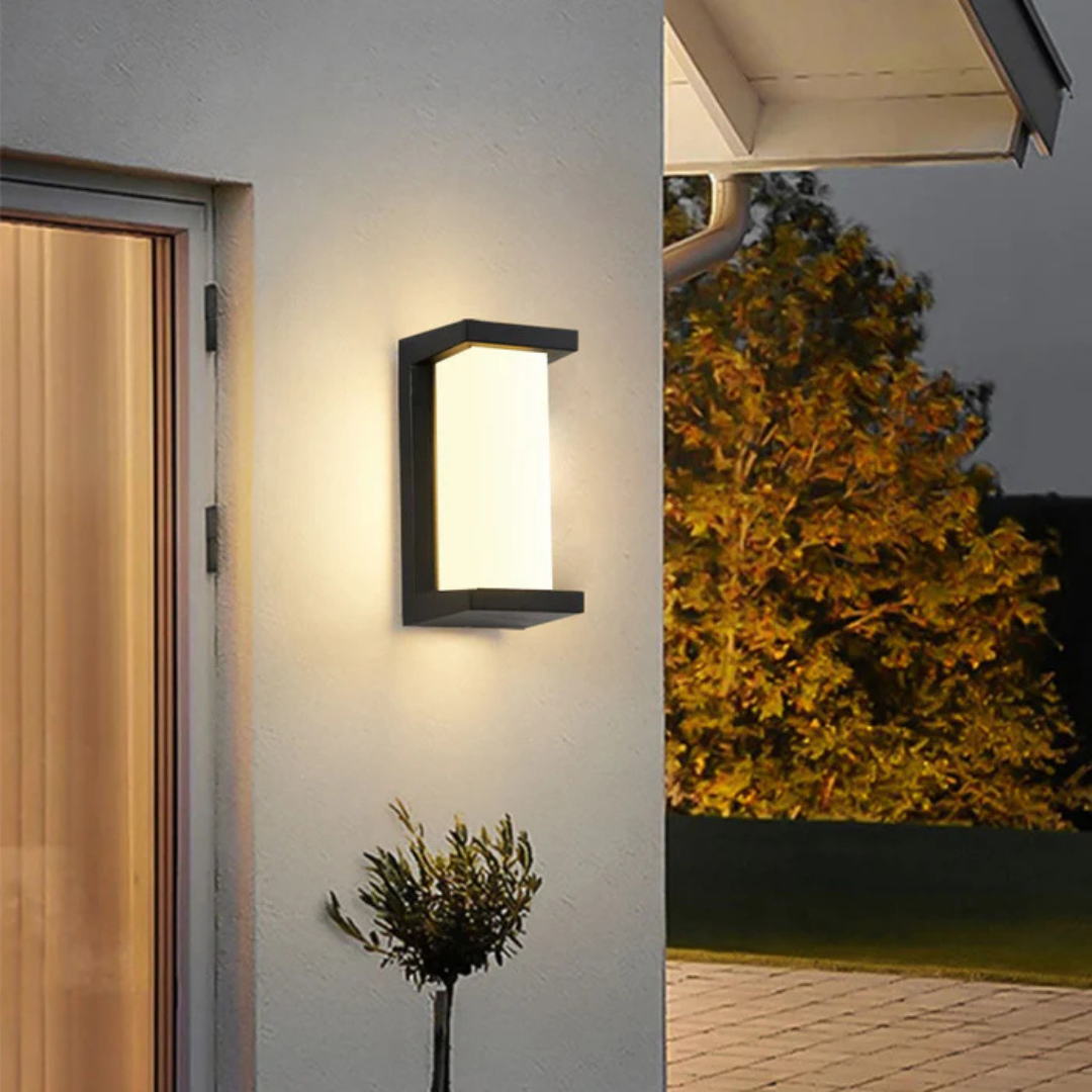 Buiten Wandlamp met Bewegingssensor – Energiezuinige LED Verlichting voor Tuinen en Opritten 0