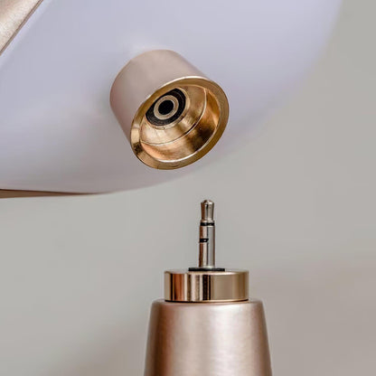 Design Tafellamp in Vogelvorm met LED en Drie Lichtkleuren – 39 cm Hoog, Metaal en Acryl, Verkrijgbaar in Blauw, Groen, Roségoud 4