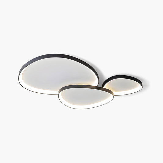 Dimbare LED Plafondlamp Zwart met Afstandsbediening - Verkrijgbaar in 42 cm, 62 cm en 90 cm voor Slaapkamer en Woonkamer 1