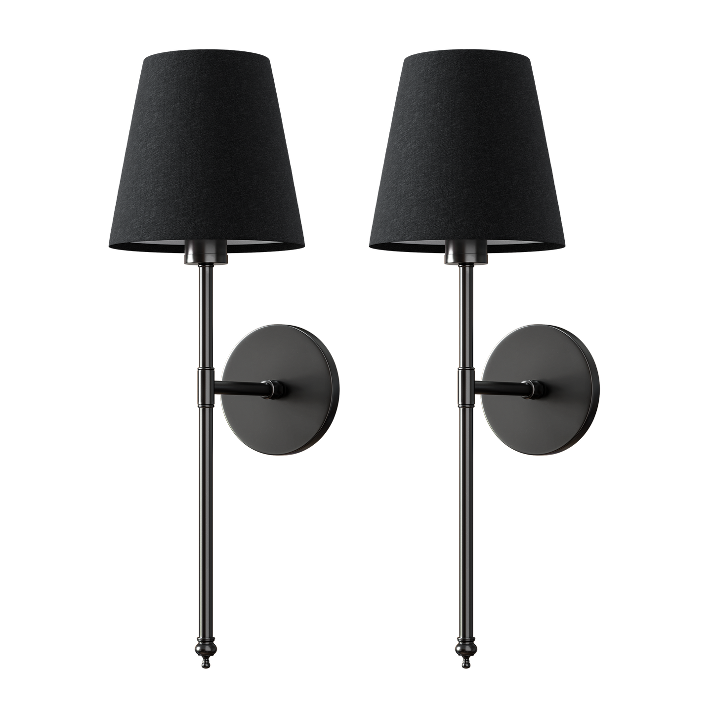 Draadloze Donkere Wandpanelen Set van 2 - Eenvoudige Installatie voor Moderne Thuisdecoratie 8