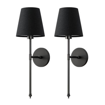 Draadloze Donkere Wandpanelen Set van 2 - Eenvoudige Installatie voor Moderne Thuisdecoratie 8