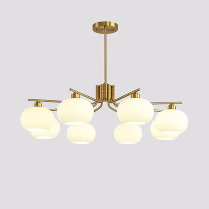 Elegante Bauhaus Kroonluchter voor Slaapkamer – Moderne Verlichting met Warme Ambiance en Tijdloos Ontwerp 6