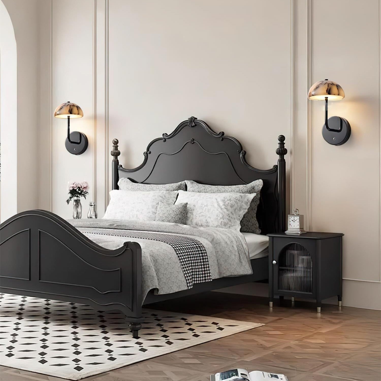 Elegante Wandlamp van Bulgari Marmer met LED Verlichting voor Binnen – Moderne Muurlamp voor Woonkamer en Slaapkamer 2