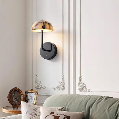 Elegante Wandlamp van Bulgari Marmer met LED Verlichting voor Binnen – Moderne Muurlamp voor Woonkamer en Slaapkamer 7