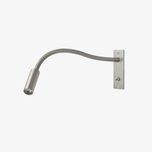 Flexibele Zwarte Wandlamp met LED en Gooseneck voor Slaapkamer en Werkruimte – Ideaal als Muurlamp 1