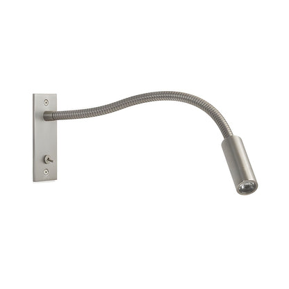 Flexibele Zwarte Wandlamp met LED en Gooseneck voor Slaapkamer en Werkruimte – Ideaal als Muurlamp 6