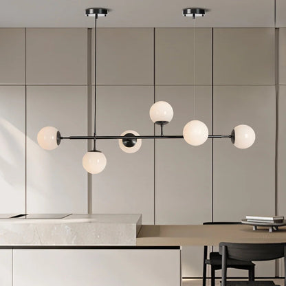 Glazen Bol Hanglamp voor Eettafel of Woonkamer – Stijlvolle Modern Verlichting met Warm Licht 5