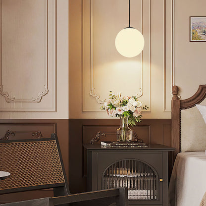 Glazen Hanglamp Sumpulon E27 voor Eettafel en Woonkamer – Elegant Rond Ontwerp met Warme Lichtverdeling 3