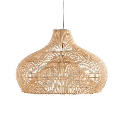 Handgeweven Rotan Hanglamp voor Eettafel en Woonkamer – Tijdloos Design en Verstelbare Hanglengte 7