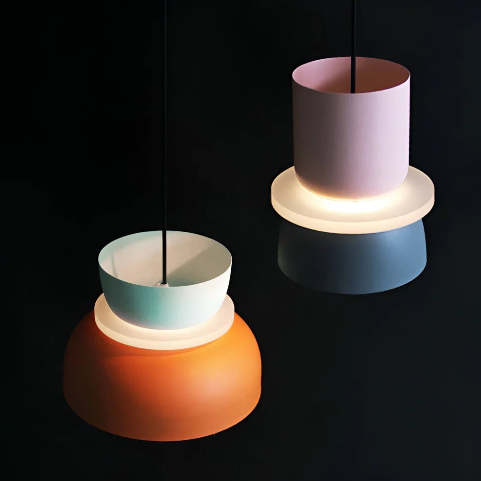 Hanglamp Nordic Macaron met Energiezuinige LED en Eenvoudige Touwophanging 6