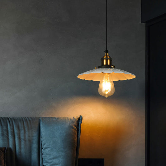 Hanglamp Zelmira met Schelpvormig Ontwerp en Gouden Fitting – Ideaal voor Eettafel en Woonkamer 0