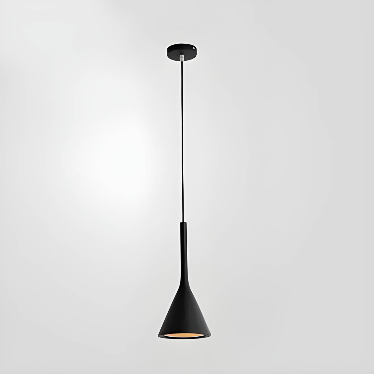 Hanglamp Zwart Diminu voor Eettafel en Slaapkamer - Compact Spotlight Ontwerp, Verkrijgbaar in 8 Kleuren 0