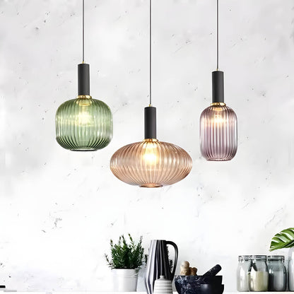 Hanglamp van Geborsteld Glas voor Eettafel en Woonkamer – Vintage Kabelverlichting met Elegante Uitstraling 5