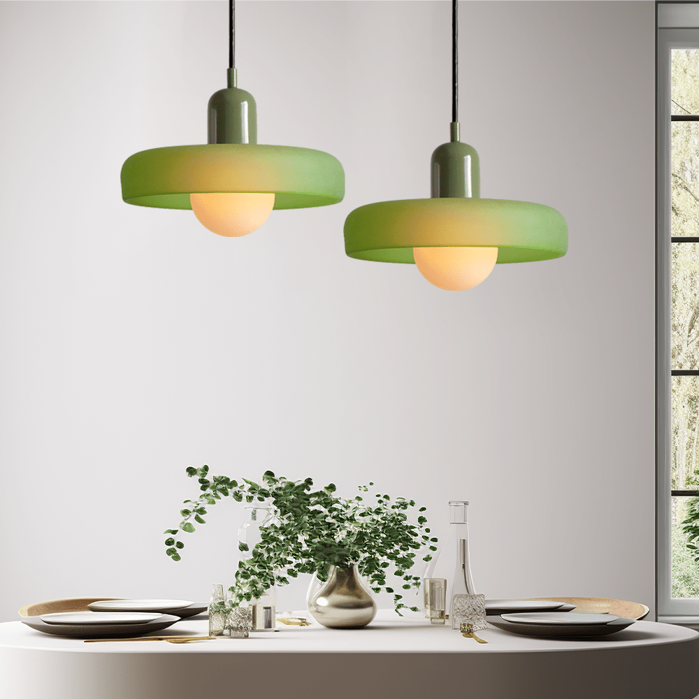 Hanglamp van Gekleurd Glas voor Woonkamer en Eetkamer – Modern Design met Verstelbare Ophanglengte 19