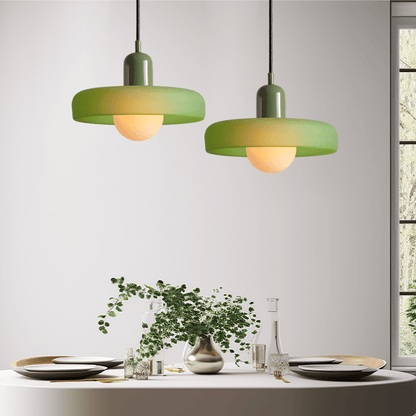 Hanglamp van Gekleurd Glas voor Woonkamer en Eetkamer – Modern Design met Verstelbare Ophanglengte 19