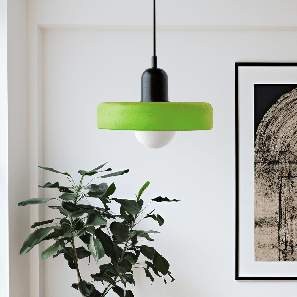 Hanglamp van Gekleurd Glas voor Woonkamer en Eetkamer – Modern Design met Verstelbare Ophanglengte 22