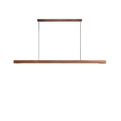 Hanglamp van Hout met Verstelbare LED Verlichting voor Eettafel en Woonkamer – Dimbaar en Duurzaam Design 0