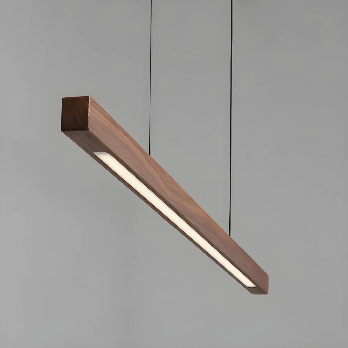 Hanglamp van Hout met Verstelbare LED Verlichting voor Eettafel en Woonkamer – Dimbaar en Duurzaam Design 5