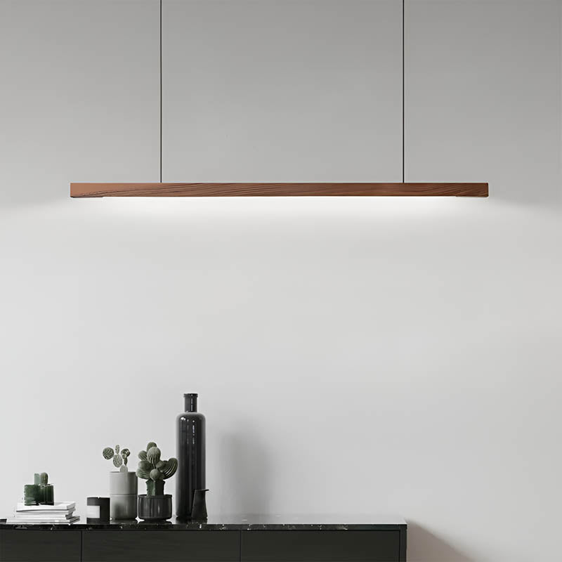 Hanglamp van Hout met Verstelbare LED Verlichting voor Eettafel en Woonkamer – Dimbaar en Duurzaam Design 7