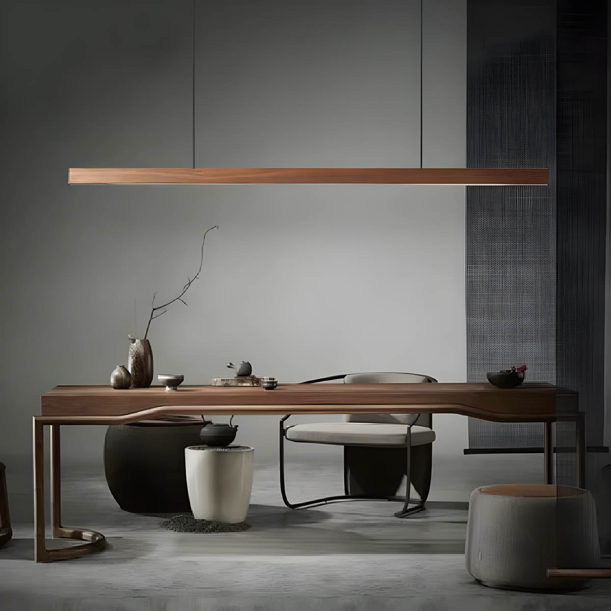Hanglamp van Hout met Verstelbare LED Verlichting voor Eettafel en Woonkamer – Dimbaar en Duurzaam Design 8