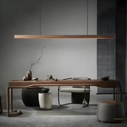 Hanglamp van Hout met Verstelbare LED Verlichting voor Eettafel en Woonkamer – Dimbaar en Duurzaam Design 8