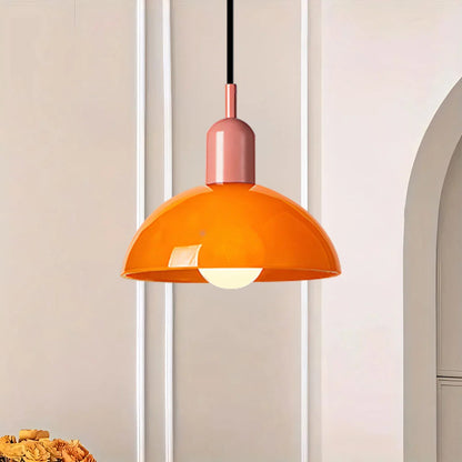 Kleurrijke Hanglamp voor Woonkamer en Eettafel – Stijlvolle Aurelia Kom in Multicolor, Modern Ontwerp 0