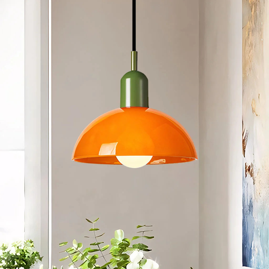 Kleurrijke Hanglamp voor Woonkamer en Eettafel – Stijlvolle Aurelia Kom in Multicolor, Modern Ontwerp 1