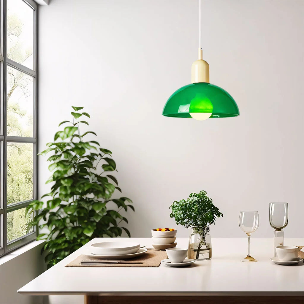Kleurrijke Hanglamp voor Woonkamer en Eettafel – Stijlvolle Aurelia Kom in Multicolor, Modern Ontwerp 3