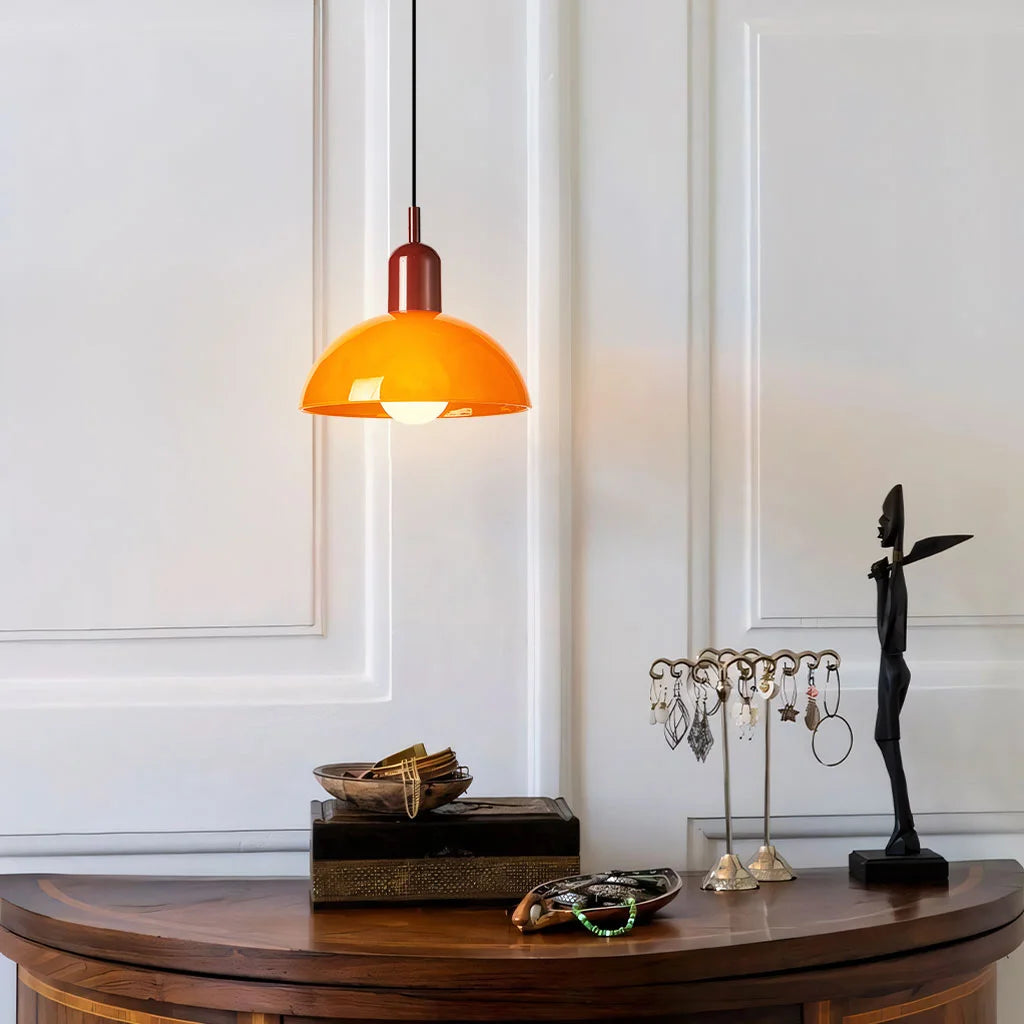 Kleurrijke Hanglamp voor Woonkamer en Eettafel – Stijlvolle Aurelia Kom in Multicolor, Modern Ontwerp 8