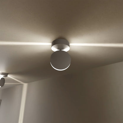 LED Spotlamp met 360° Draaibaar Lichtelement - Warm Wit Licht, Dubbelzijdige Lichtbundel, IP65 Aluminium Design 2