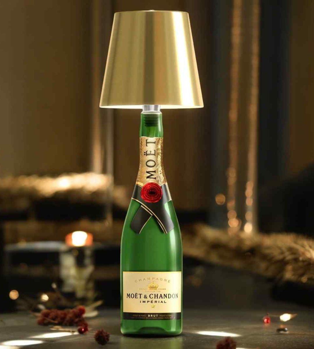 Luxe Draadloze LED Flessenlamp met Aanpasbare Verlichting – Decoratieve Verlichting voor Binnen en Buiten 4